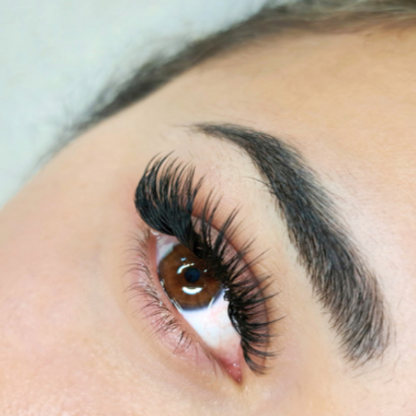 Pestañas Punto a Punto Dos Tamaños