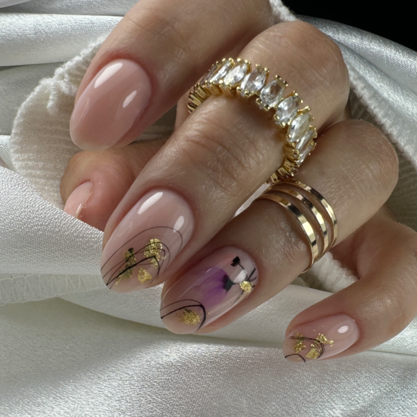 Mani. rusa + reforzamiento Polygel 