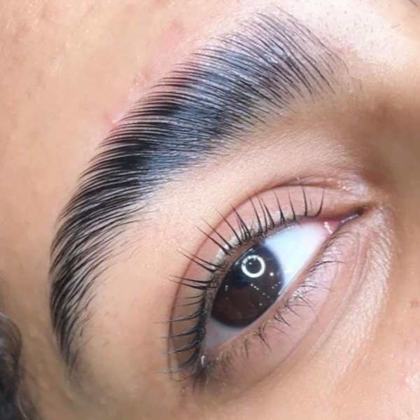 Brow Lamination + visagismo + sombreado