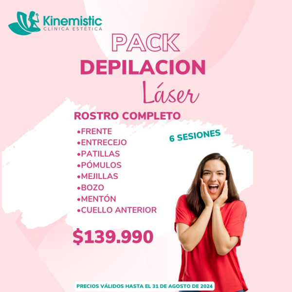 Pack agosto Rostro Completo $139.990