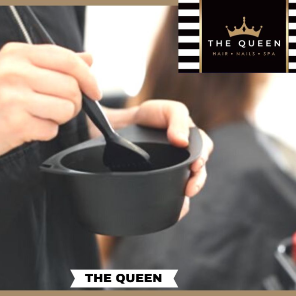 Aplicación de Tinte (trayendo clienta tinte de su preferencia)