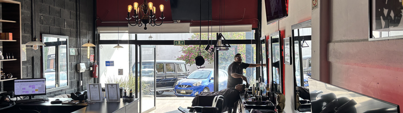 The Godbarber Milenio banner