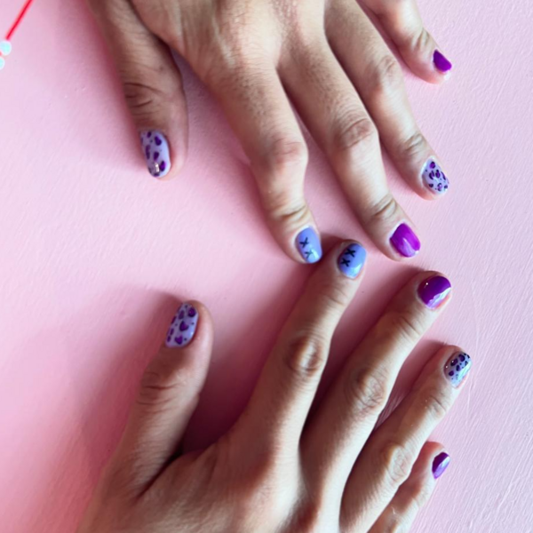 manicura básica con gel 