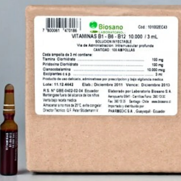 VITAMINA B1 - B6 - B12