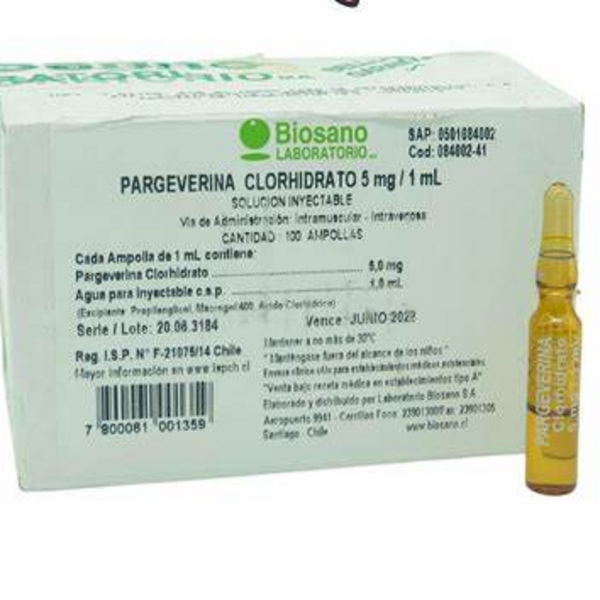 PARGEVERINA CLORHIDRATO