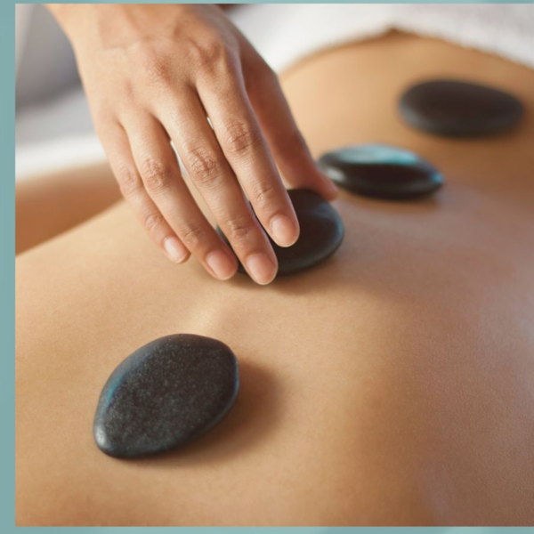 MASAJE CON PIEDRAS VOLCANICAS Y EQUILIBRIO DE CHAKRAS ANTI ESTRES 