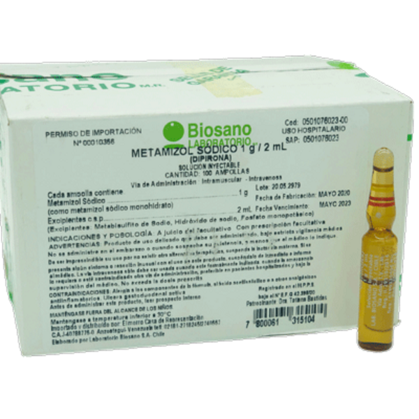 METAMIZOL SÓDICO