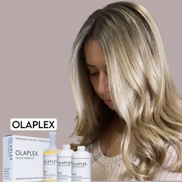 TRATAMIENTO OLAPLEX STAND ALONE PASO 1 Y 2 + PEINADO DE FINALIZACIÓN 