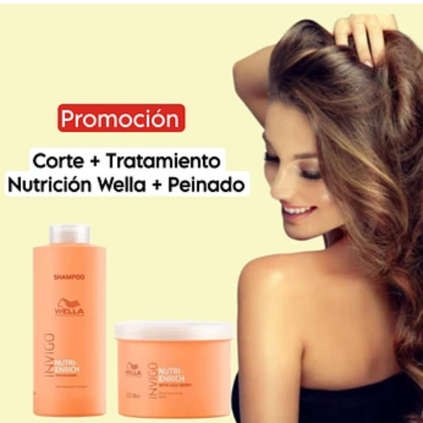 CORTE Y TRATAMIENTO WELLA ENRICH NUTRICIÓN