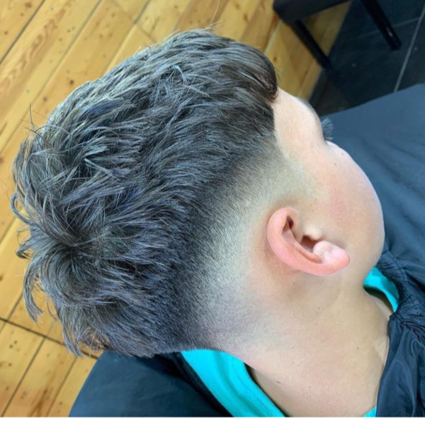 CORTE FADE Y CEJAS
