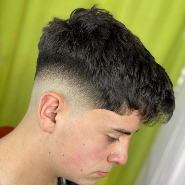 CORTE FADE CON NAVAJA Y PRODUCTOS