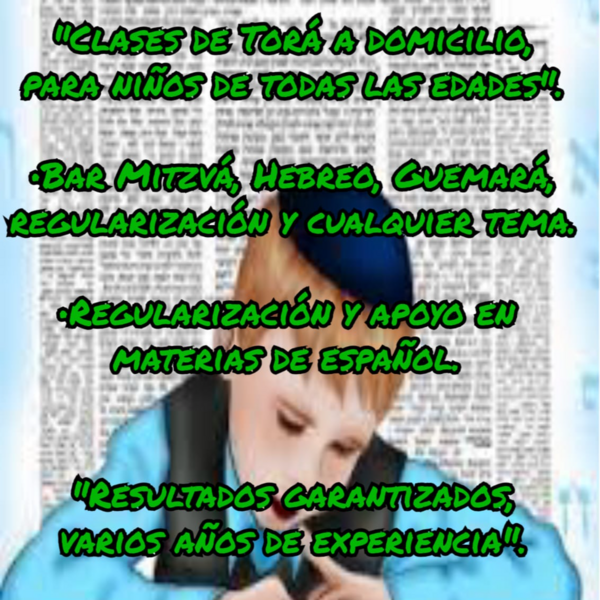 Clase de lectura y escritura en lengua española.