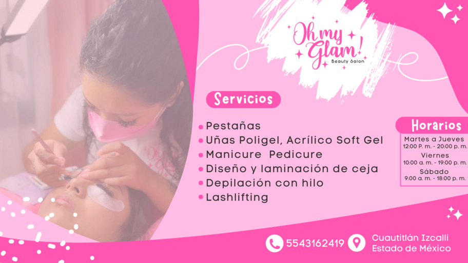 Oh My Glam! - Beauty Salon banner