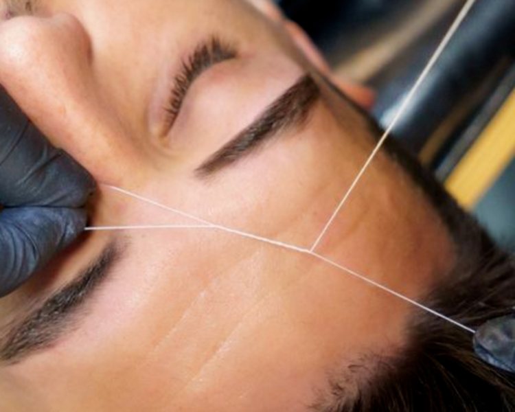 Depilación y Diseño de Cejas con Hilo