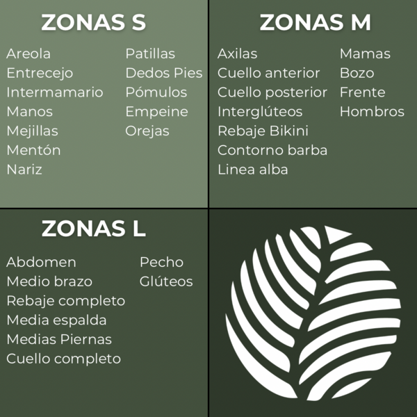 8 ZONAS A ELECCIÓN