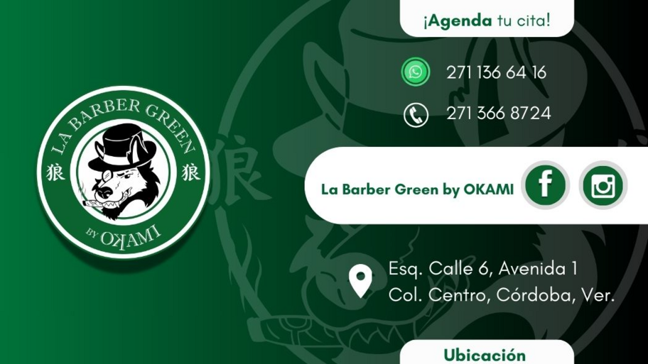 La barber Green by Okami banner