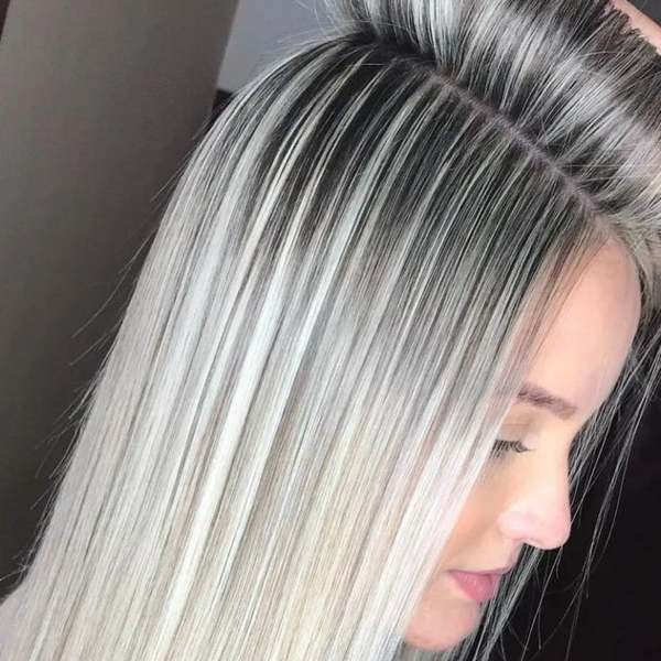 Efecto de color(Cabello medio)