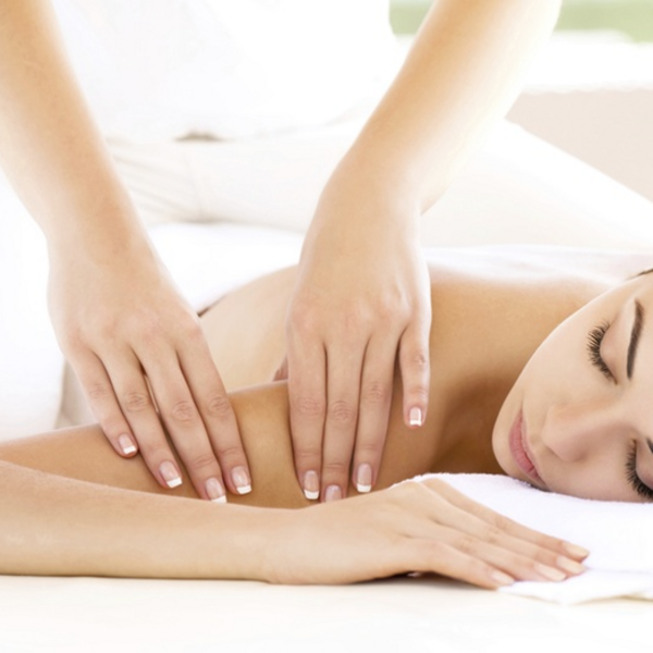Masaje descontracturante medio cuerpo