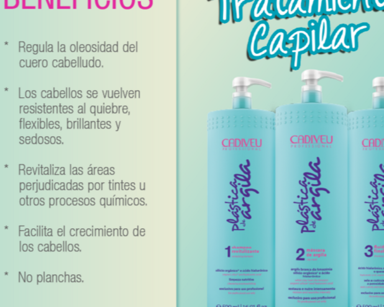 Plástica de Argila RESTAURADOR DE CABELLO desde
