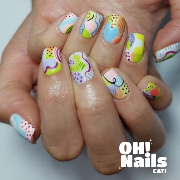 ESMALTADO PERMANENTE FULL DISEÑO (Nail Art en 10 Uñas) $23.990