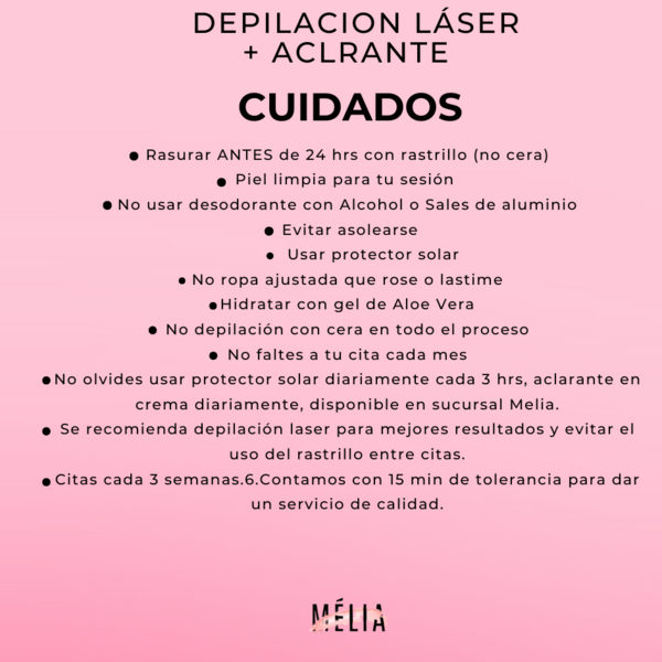 Aclarado cicatriz con laser