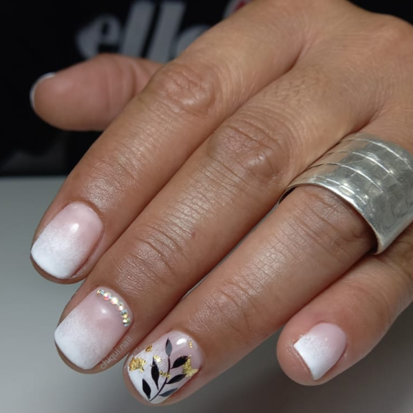 Esmaltado permanente con francesa o degrade