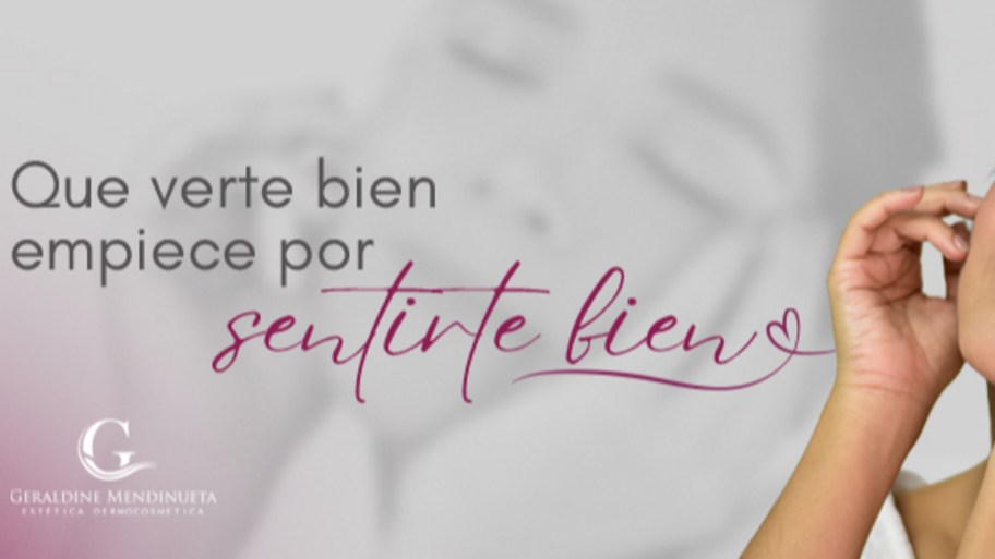 Geraldine Mendinueta Estética Dermocosmética banner