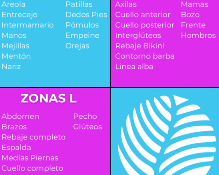 CYBER PACK MUJER 4 ZONAS A ELECCIÓN