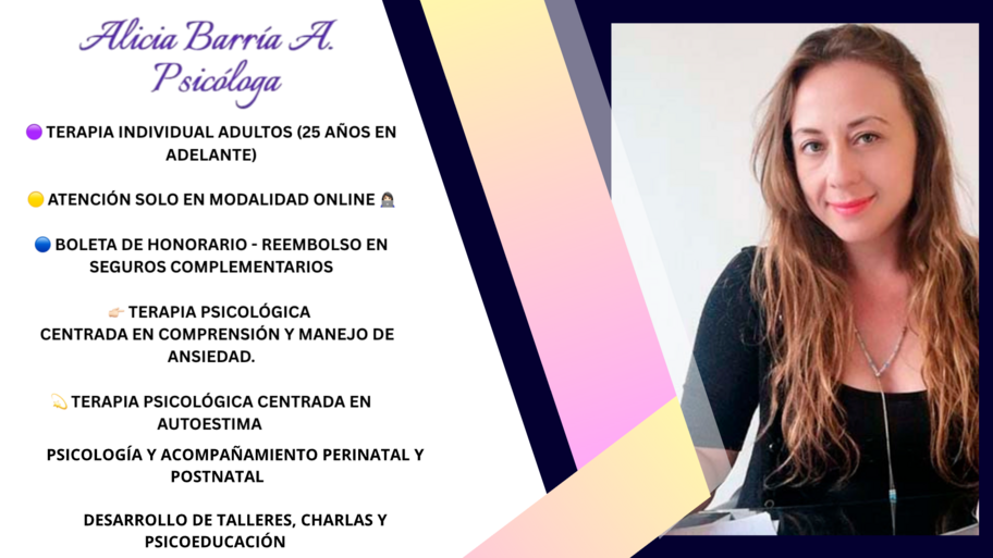 Ps. Alicia Barría A. interior