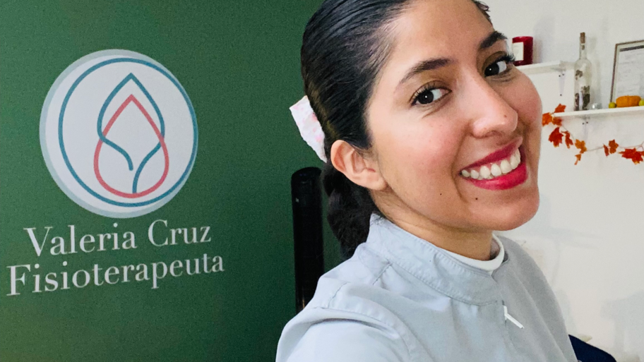 Fisioterapeuta Valeria Cruz Hernández  banner