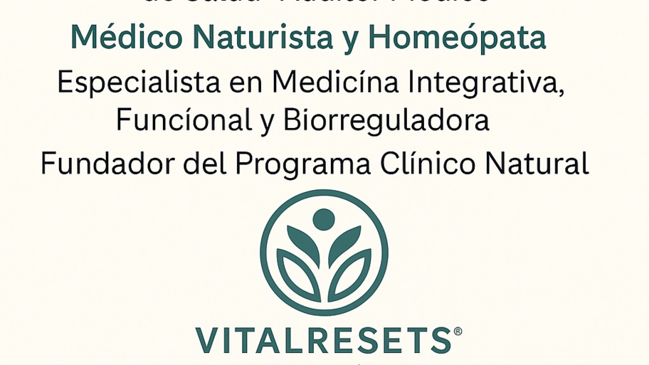 Vitalresets by Doctor Alaniz: Especialista en Medicina Integrativa Funcional y Biorreguladora interior