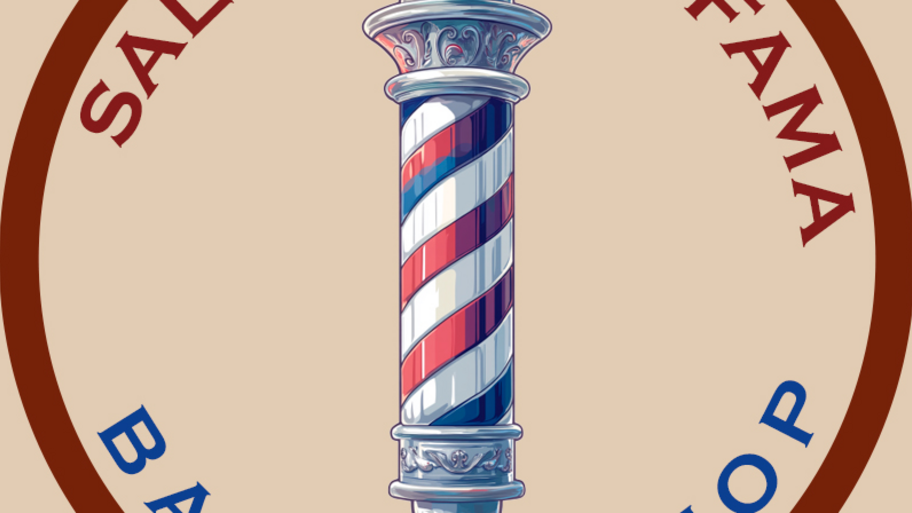 El salón de la fama Barbershop interior