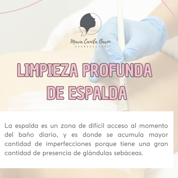 Limpieza Profunda de espalda 