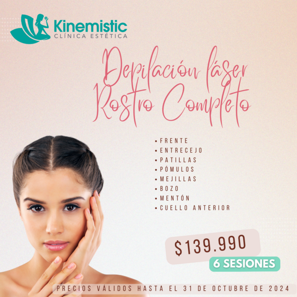 PA Depilación Rostro completo Octubre