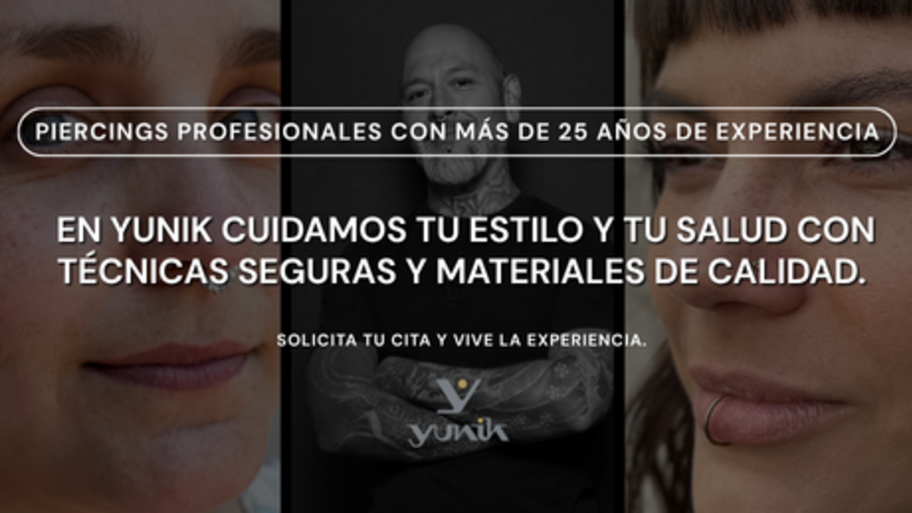 Yunik Piercing Experience banner