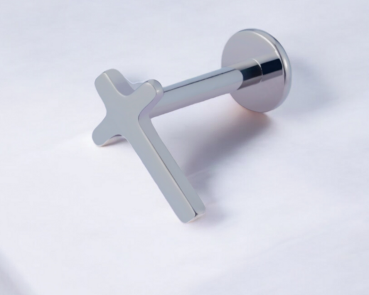 Labret Cruz Plateada (292+362)