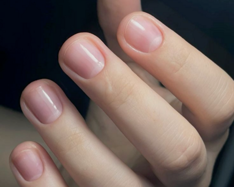 Manicuría sin esmaltado