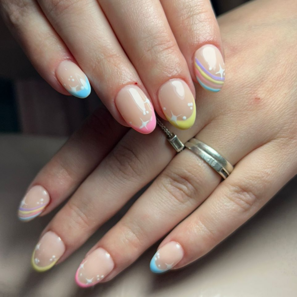 Capping gel con diseño 