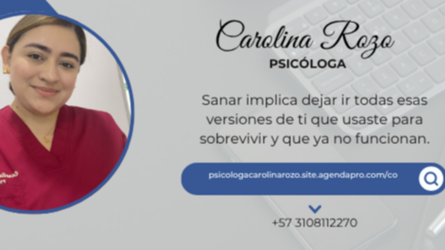 Psicóloga Carolina Rozo banner