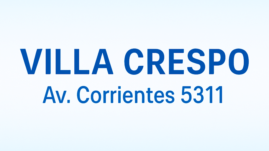 Villa Crespo interior