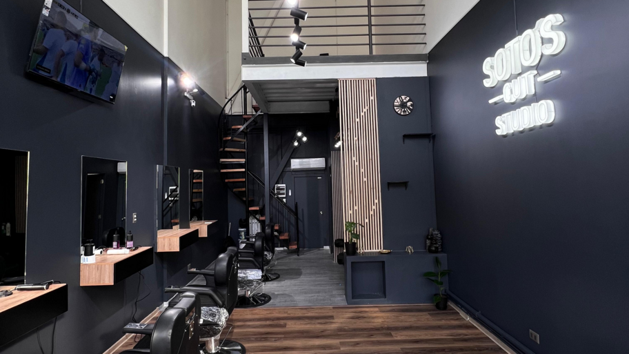 Soto´s Cut Studio interior
