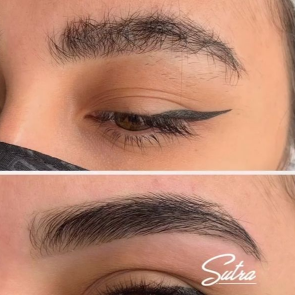 Depilación de Cejas Con Hilo Técnica Hindú