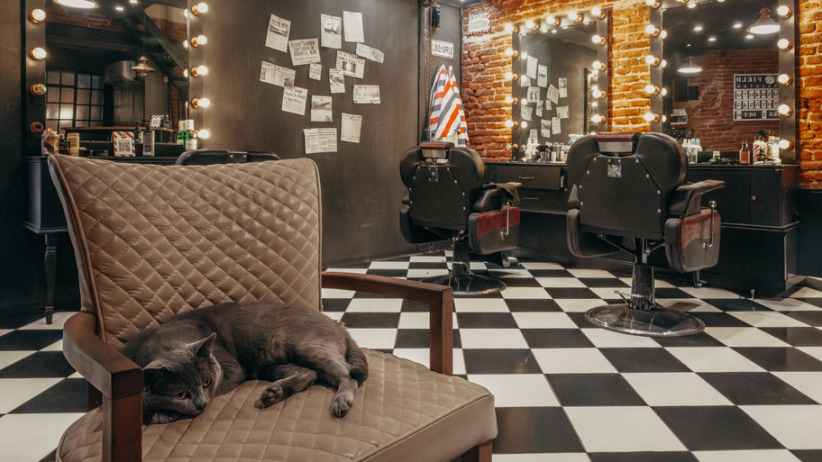 ROSWELL BARBERSHOP interior