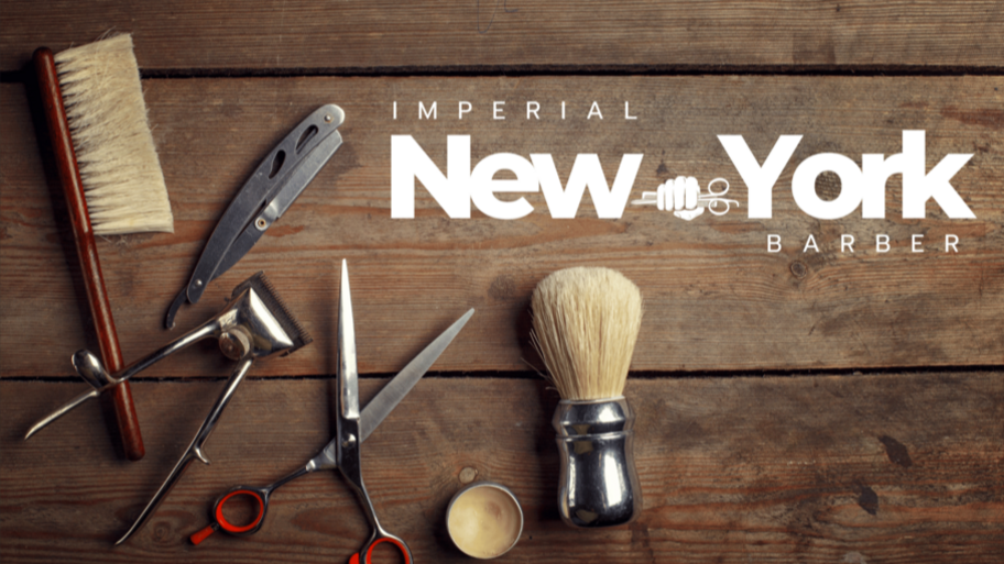 Imperial New York Barber banner