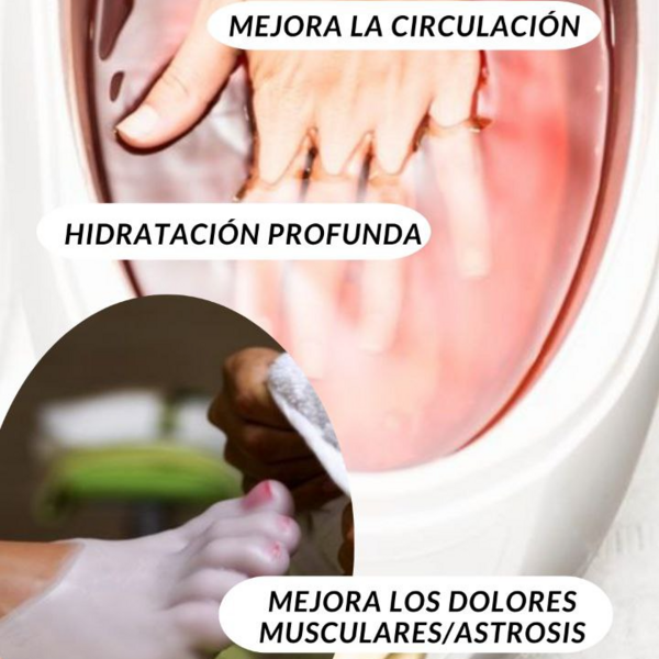 BAÑO DE PARAFINA DE MANOS