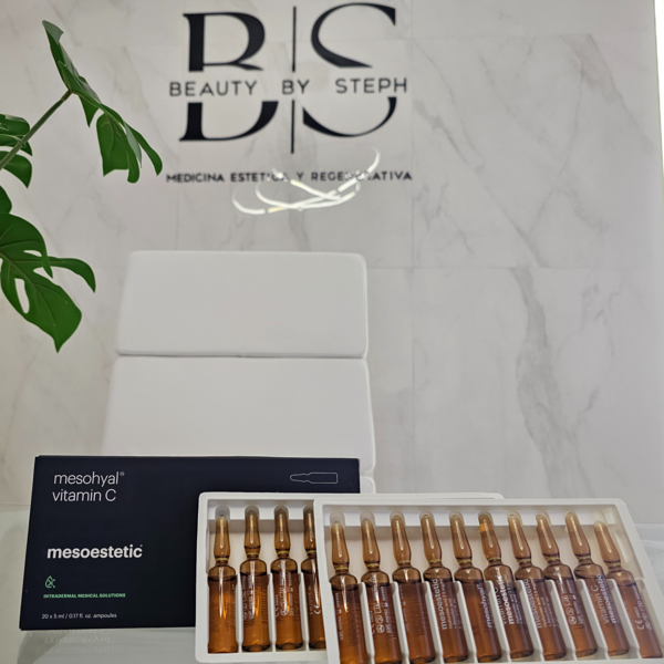 Shock de Ácido Hialurónico + Vitamina C Mesoestetic