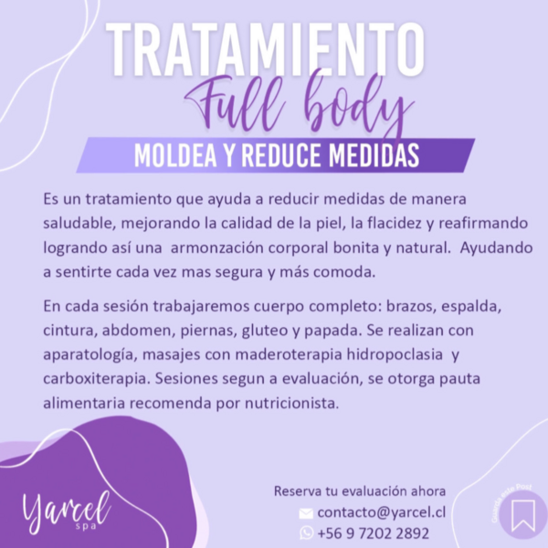 Full Body Reductivo  tensamax   