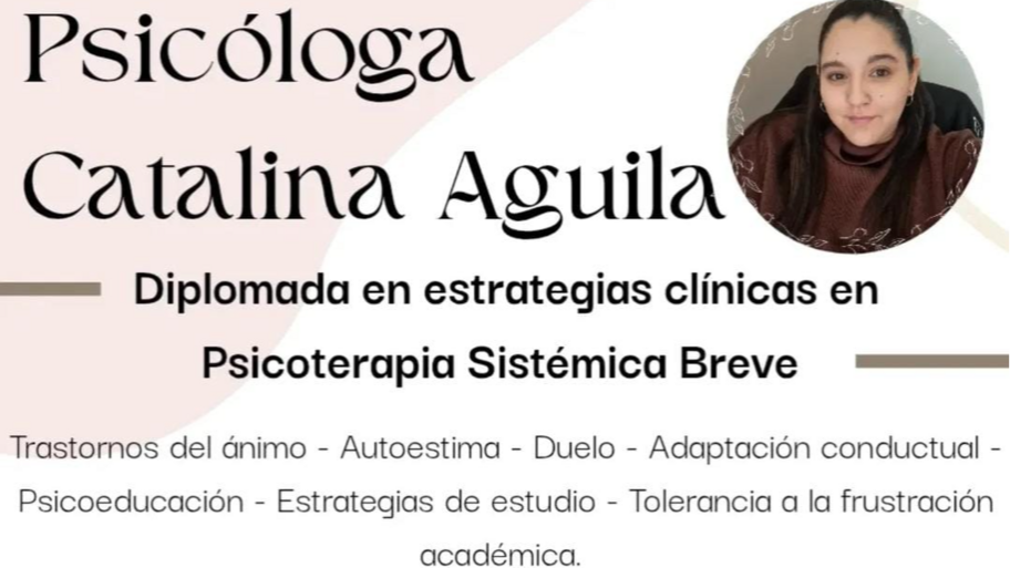 Psicóloga Catalina Aguila banner