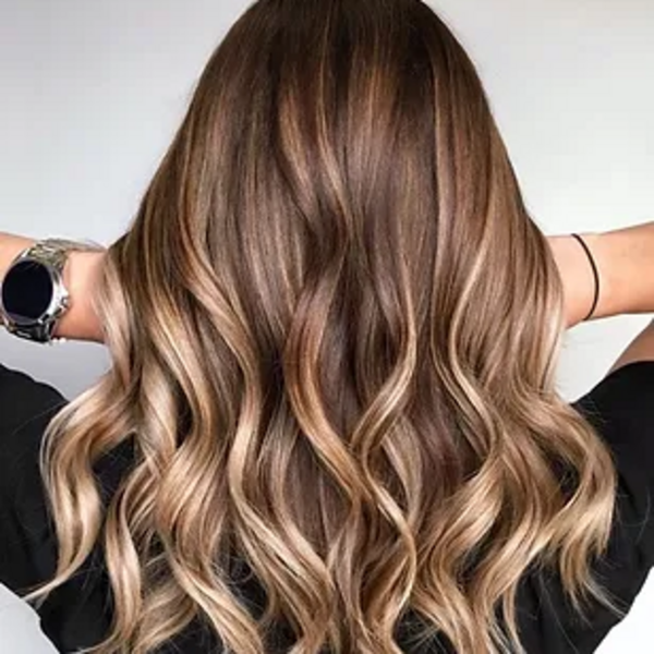 Balayage al hombro 