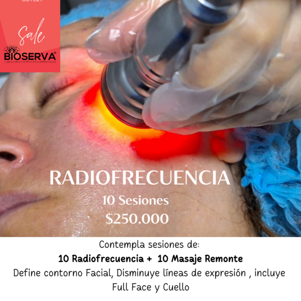 Radiofrecuencia 10 Sesiones 